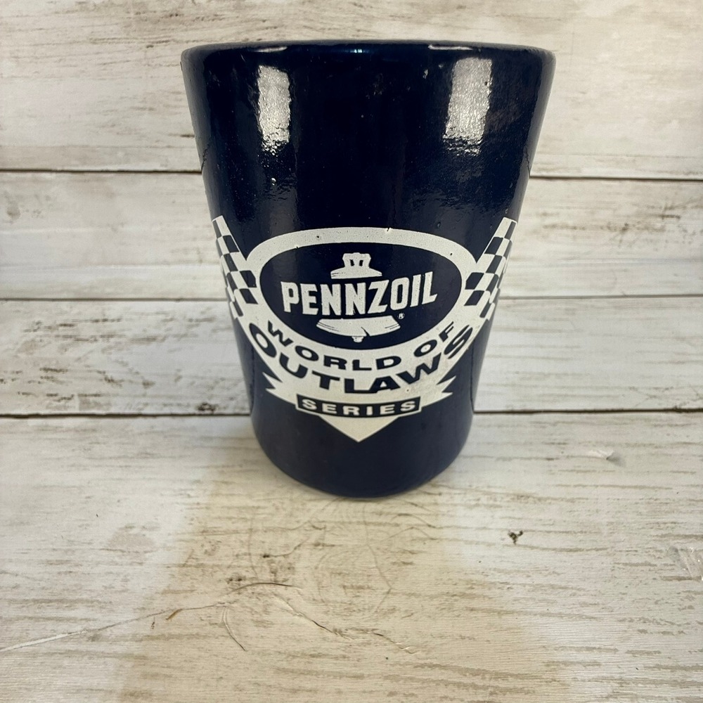 Pennzoil World of Outlaws Series Koozie Navy Blue Racing Memorabilia‎